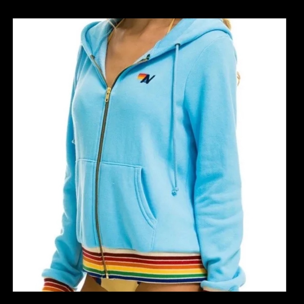 BUNDLE Aviator Nation Zip-Up XS & Free City Sweatpants Small EUC! - Picture 16 of 16